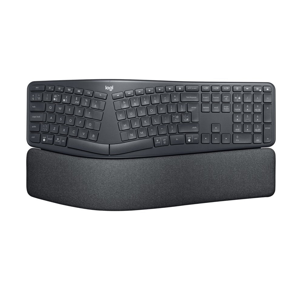 Logitech K860 Ergo | Draadloos Bluetooth Toetsenbord met Receiver | QWERTY - Matmuis - Matmuis